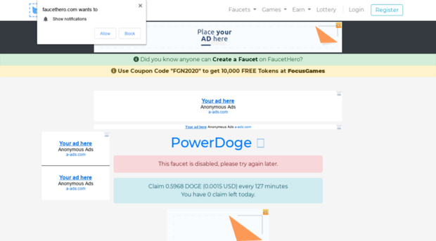 powerdoge.faucethero.com