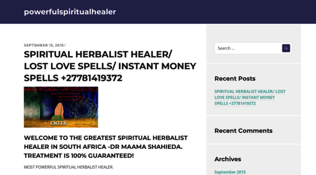 powerfulspiritualhealer.wordpress.com