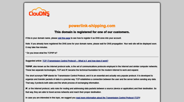 powerlink-shipping.com