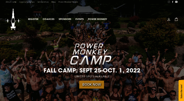 powermonkeycamp.com