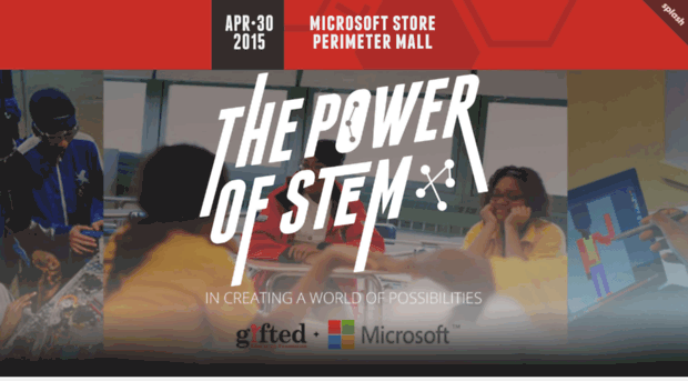 powerofstem.splashthat.com