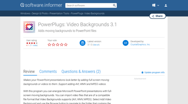 powerplugs-video-backgrounds.software.informer.com