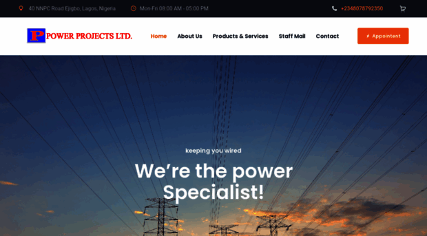 powerprojectsltd.com