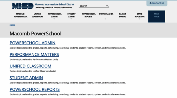 powerschool.misd.net