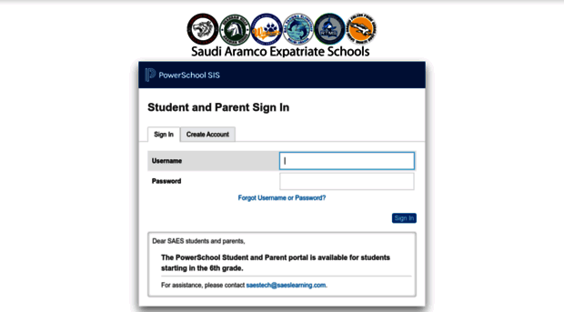 powerschool.saeslearning.com