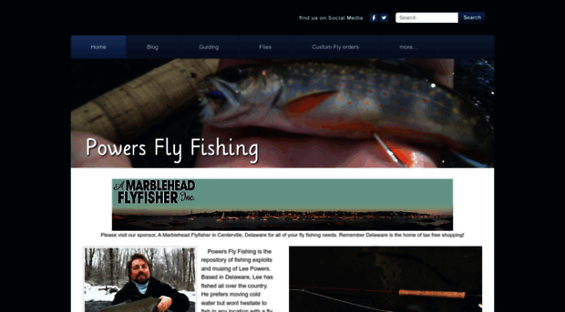 powersflyfishing.com