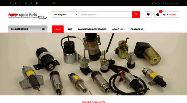 powerspareparts.com