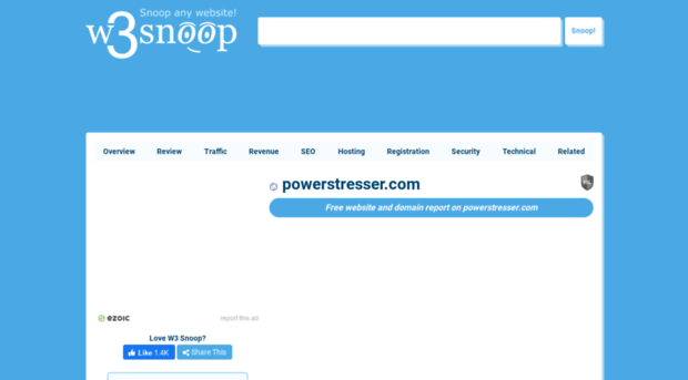 powerstresser.com.w3snoop.com