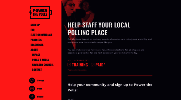 powerthepolls.org
