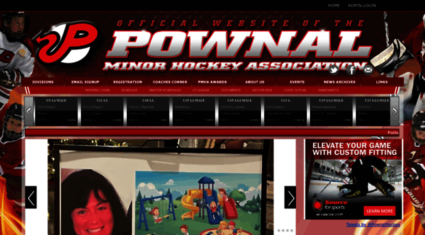 pownalminorhockey.com