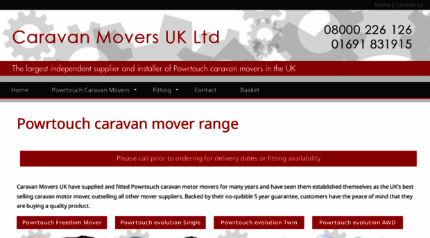 powrtouchcaravanmover.co.uk