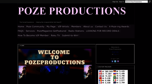 pozeproductions.com