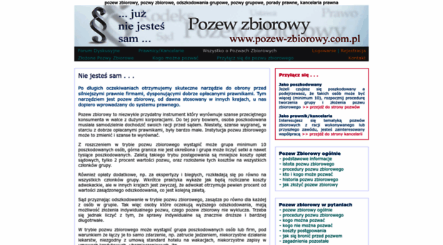 pozew-zbiorowy.com.pl