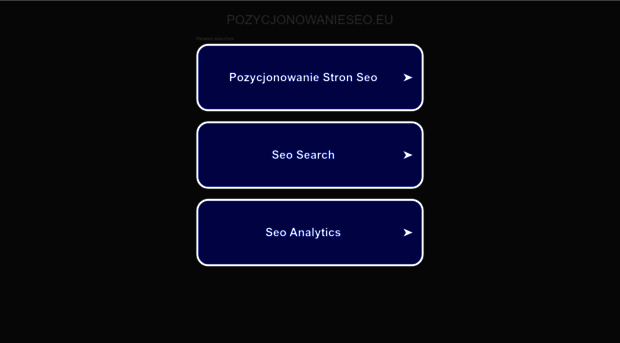 pozycjonowanieseo.eu