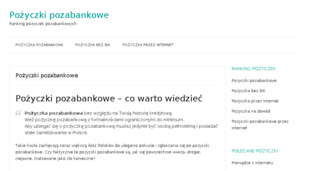 pozyczka-pozabankowa.com.pl