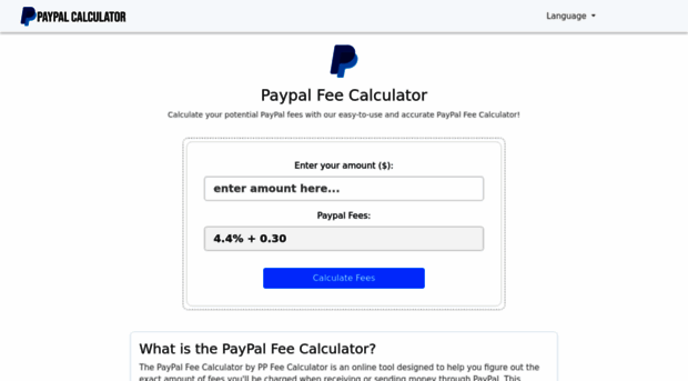 ppfeecalculator.com