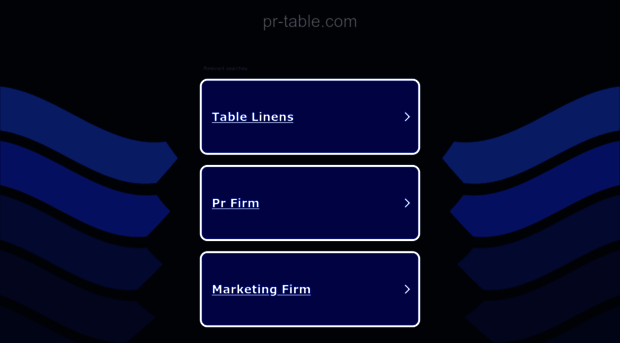 pr-table.com