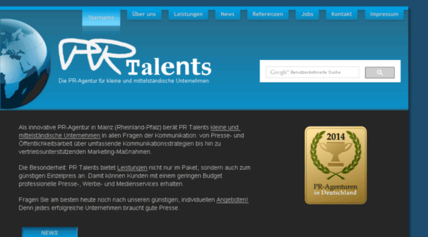 pr-talents.de