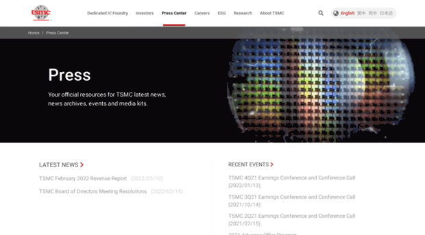 pr.tsmc.com