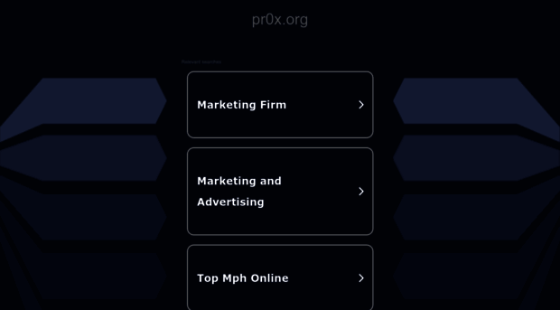 pr0x.org