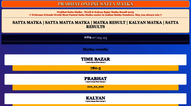 prabhatsattamatka.online