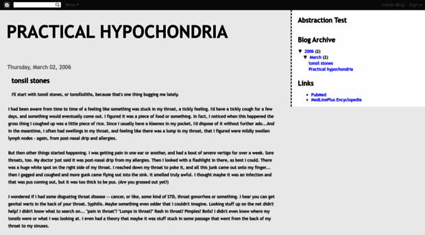 practicalhypochondria.blogspot.com