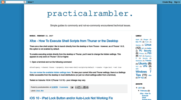 practicalrambler.blogspot.com