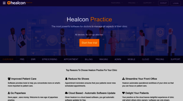 practice.healcon.com