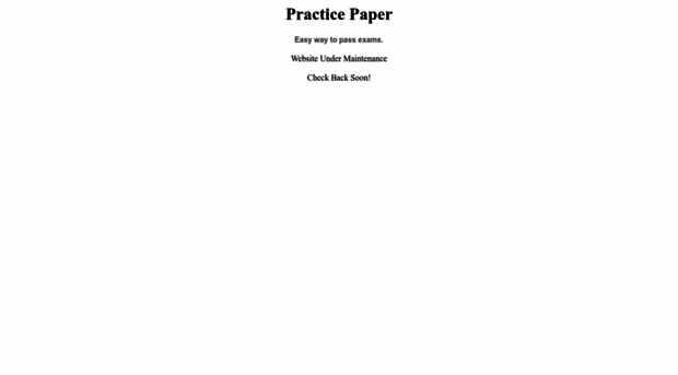 practicepaper.net