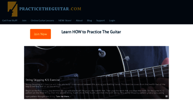 practicetheguitar.com