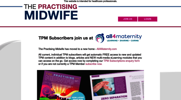 practisingmidwife.co.uk