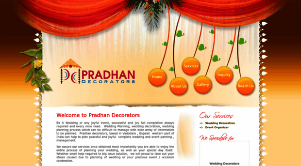 pradhandecorators.com