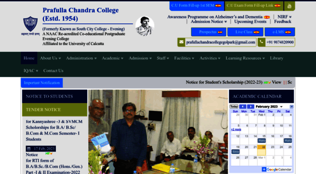 prafullachandracollege.ac.in