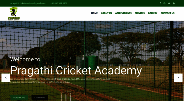 pragathicricketacademy.com