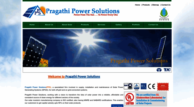 pragathipowersolutions.com