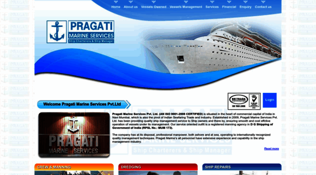 pragatimarine.com