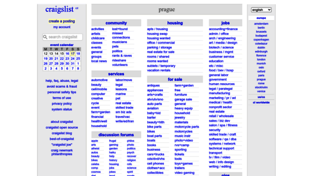 prague.craigslist.cz