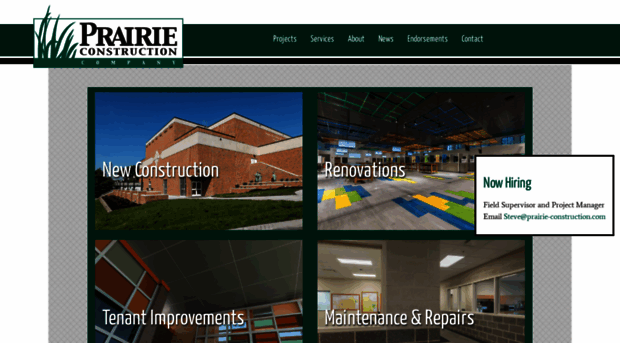 prairie-construction.com