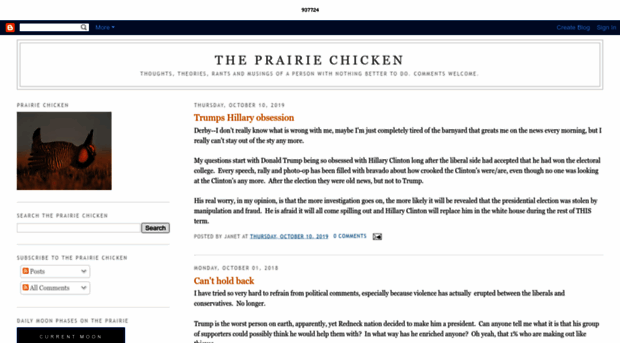 prairiechicken.blogspot.com