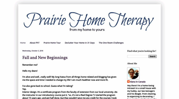 prairiehometherapy.blogspot.com