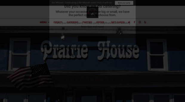 prairiehousetavern.com