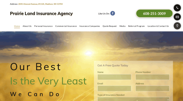 prairielandagency.com