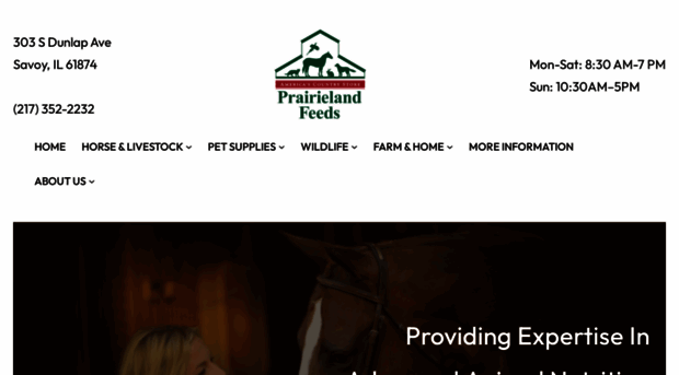 prairielandfeeds.com