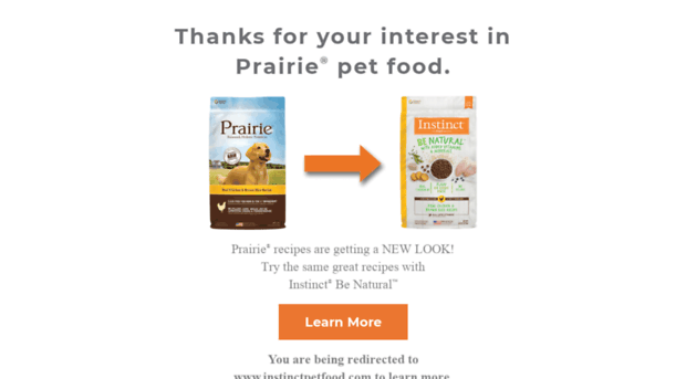 prairiepetfood.com