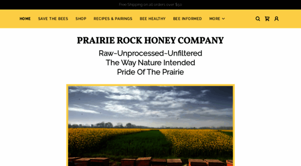 prairierockhoney.com
