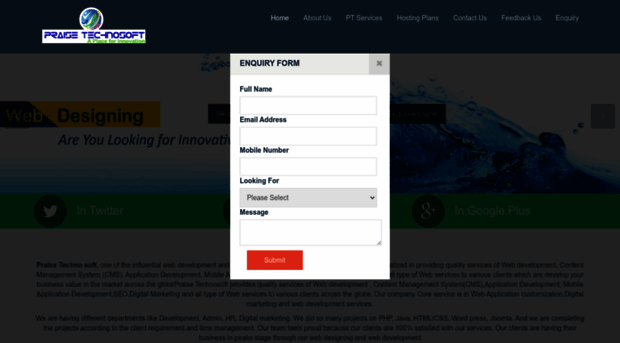praisetechnosoft.com