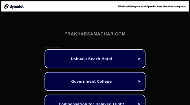 prakharsamachar.com