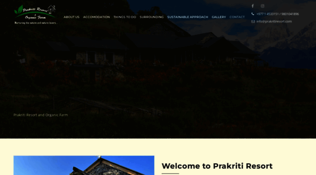 prakritiresort.com