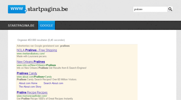 pralines.startpagina.be