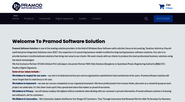 pramodsoftware.com